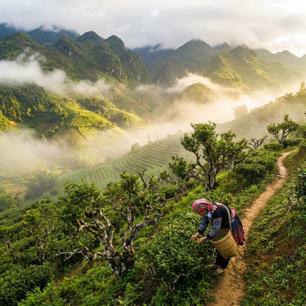 Vùng trà cổ thụ Tây Bắc Việt Nam